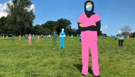 Standing with Giants at South Park 