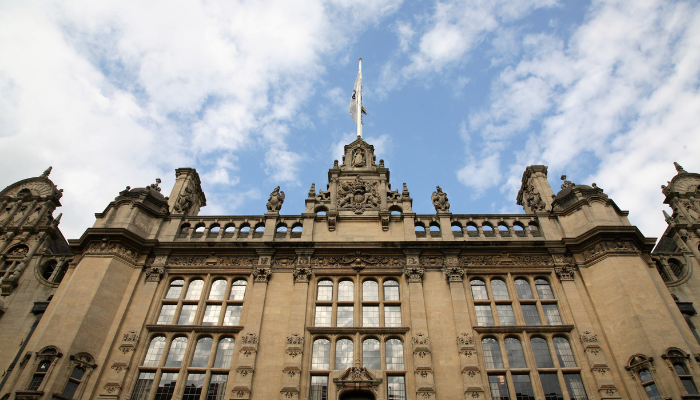 Exterior of Town Hall 