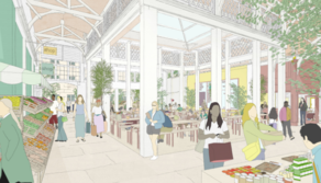 Artist impression of new Covered Market 