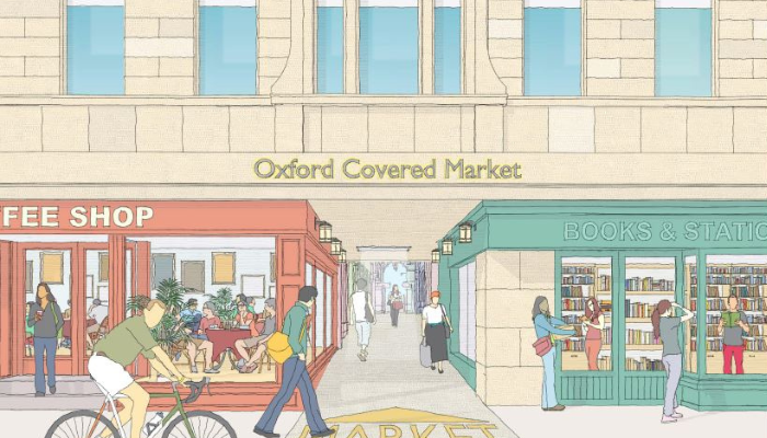 Artist impression of new Covered Market 