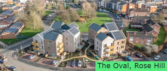 Shared ownership OX Place homes in Rose Hill