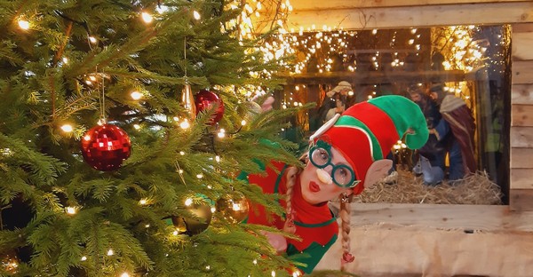 Christmas Market Elf