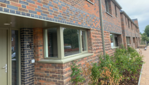 Exterior of new homes at Barton Park 