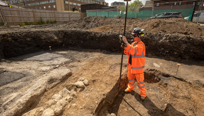 Bridges Cross housing before and after. 1