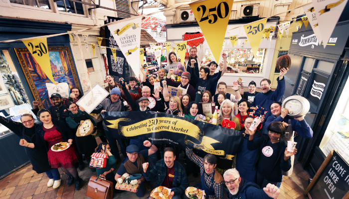 250 Covered Market anniversary. 09 Feb