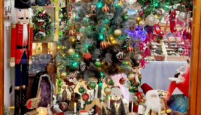 5. Better pic. Christmas window display win. Certificate. 16 Feb