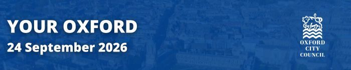 A banner reading Your Oxford 24 September 2026