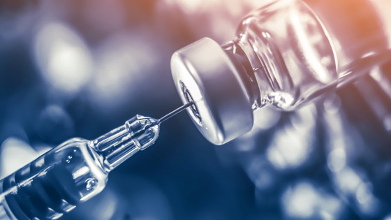 Stock vaccine image