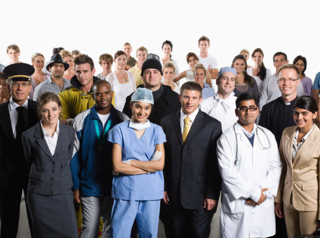 Workforce stock image