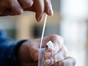 Image of a COVID-19 swab test