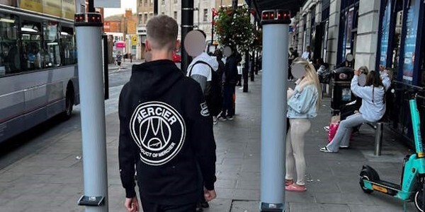 Open gate - Knife arch in operation in Colchester 