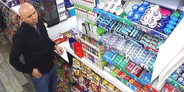 CCTV image of Gheorghe Nica in a shop