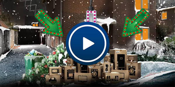 Packaging left outside house showing potential thieves what's inside the home