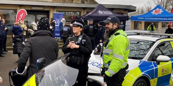 Community Policing Team and partners at St Mary’s Church in Loughton