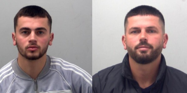 (l-r) Florjan and Kreshnik Huta