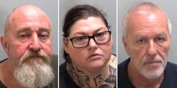 Stephen Tappenden, Tracy Tappenden and James Gorrie