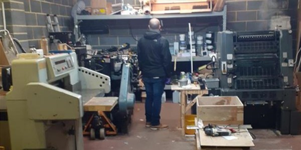 Printing and counterfeit manufacturing equipment