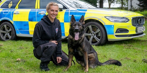 PC Liss Johnston with Obi