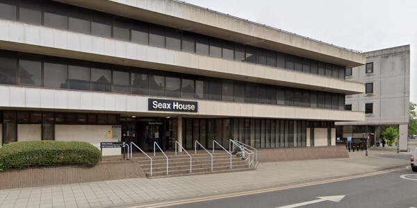 Google Street View of Seax House in Victoria Road South, Chelmsford