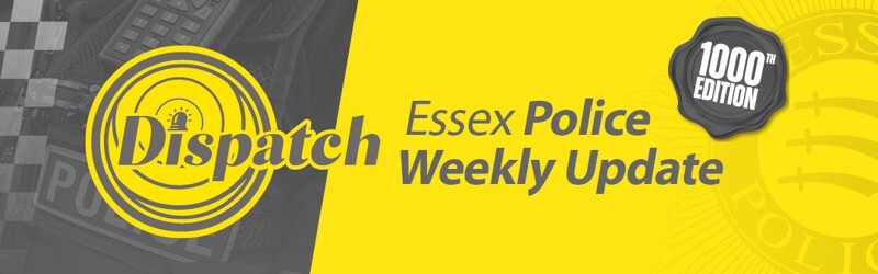 Essex Police Dispatch banner - celebrating our 1,000th issue