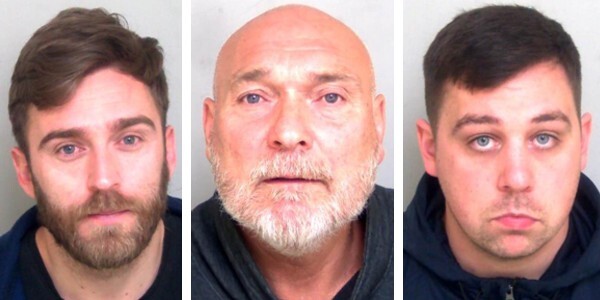 Left to right: Sean Lawrence, Raymond Cooper, Kenneth Stone