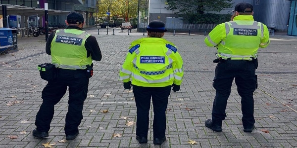 Patrols in Southend with partners