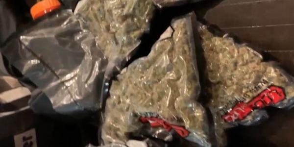 Several bags of cannabis