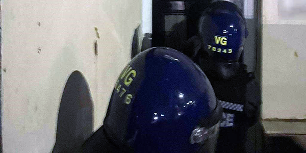 canvey drugs warrant door entry