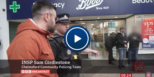 BBC Breakfast features Essex Police's success catching shoplifters