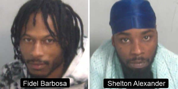 Fidel Barbosa and Shelton Alexander