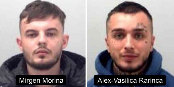 Mirgen Morina and Alex-Vasilica Rarinca