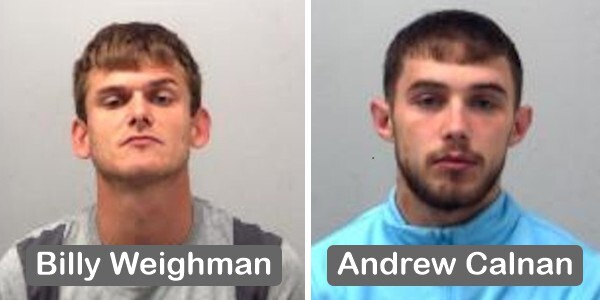 Billy Weightman and Andrew Calnan