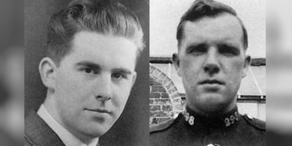 tribute to officers who served in WWII