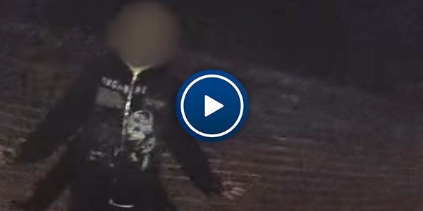 Video - suspect being arrested recorded on body worn video camera