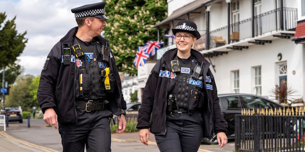 Southend NPT officers on patrol
