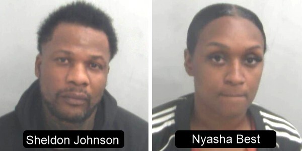 Sheldon Johnson and Nyasha Best