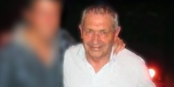 John Palmer family photo with a second member of the family blurred