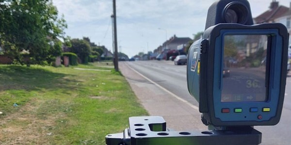 Roadside speed enforcement equipment