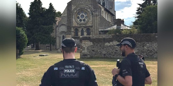 Rural engagement officers patrol through Waltham Abbey Gardens