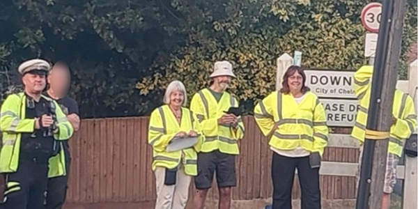 Community speed watch volunteers