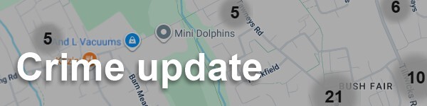 title heading Crime Update for Harlow