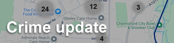 title heading Crime Update for Chelmsford