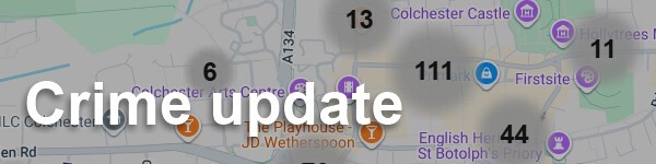 title heading Crime Update for Colchester