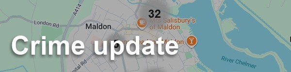 title heading Crime Update for Maldon