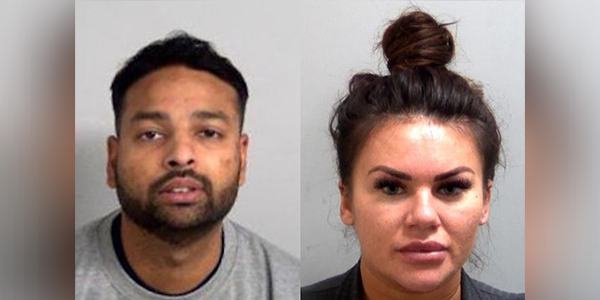 Custody photos Abdul Hamid and Shannen Taylor
