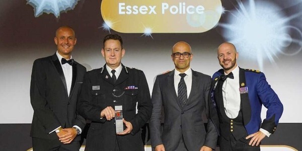 Left to right, Supt Darren Deex, Chief Constable Ben-Julian Harrington and Ch Supt Waheed Khan