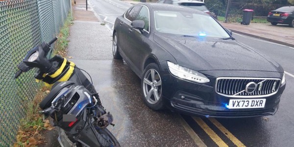 Car and motorcycle dealt with during the targeted operation