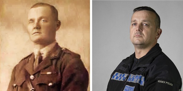 Captain William Edward Wheeler and PC Dan Brown