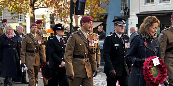 Parade in Colchester
