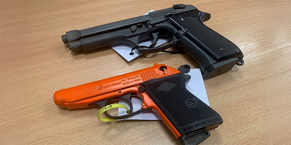 Bruni blank firing guns